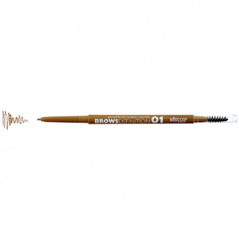Miss Cop - Crayon sourcils Brown definition n°01 Sable|Sourcils|FolieCosmectic