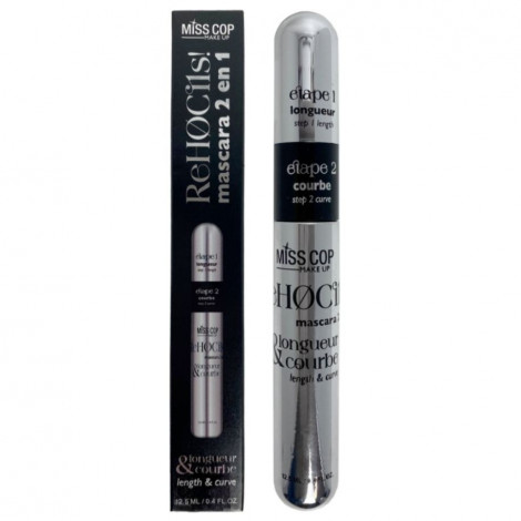 Miss Cop - Mascara 2 en 1 Rehocils Noir - 12,5ml|Yeux|FolieCosmectic