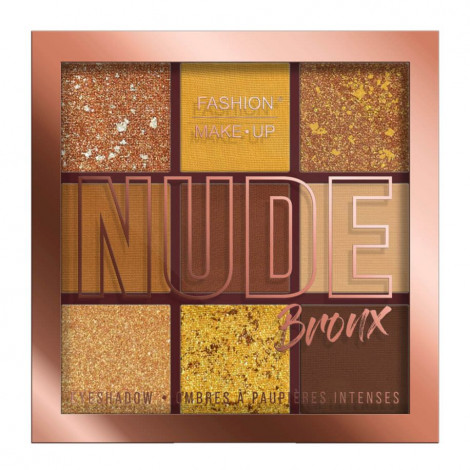 Fashion Make-up - Palette yeux Nude - n°06 Bronx - 9x1g|Yeux|FolieCosmectic
