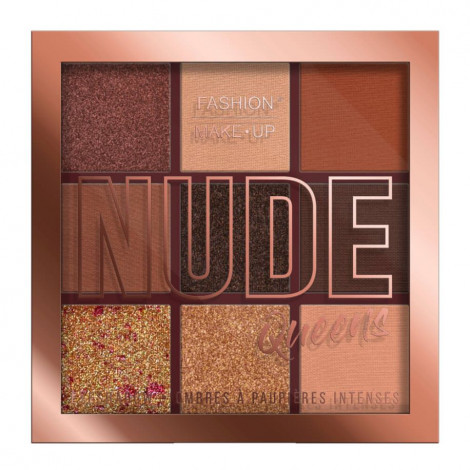 Fashion Make-up - Palette yeux Nude - n°04 Queens - 5x1,8g|Yeux|FolieCosmectic