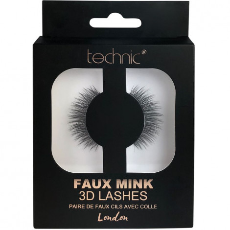 technic - Paire de Faux cils avec colle 3D - London|Yeux|FolieCosmectic