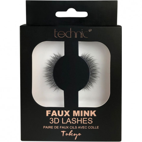 technic - Paire de Faux cils avec colle 3D - Tokyo|Yeux|FolieCosmectic