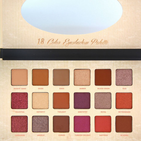 Yes love - Palette 18 ombres à paupières - 21,6g|Yeux|FolieCosmectic