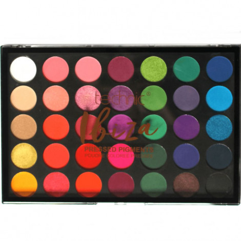 technic - Palette de 35 fards à paupières Ibiza - 42g|Yeux|FolieCosmectic