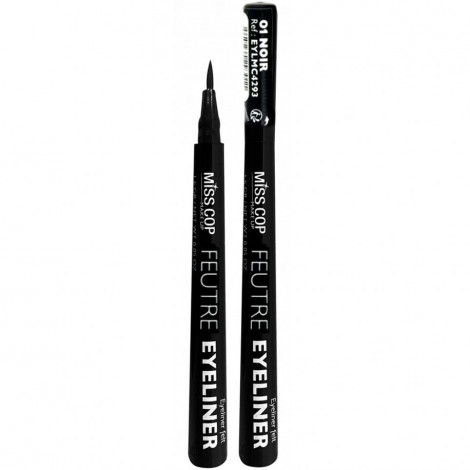 Miss Cop - Feutre Eyeliner Noir|Yeux|FolieCosmectic