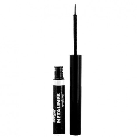 Miss cop - Metaliner eyeliner 01 carbone irisé - 3 ml|Yeux|FolieCosmectic