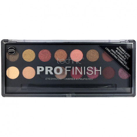 Technic - Palette Pro Finish Fards à paupières Hidden treasures|Yeux|FolieCosmectic