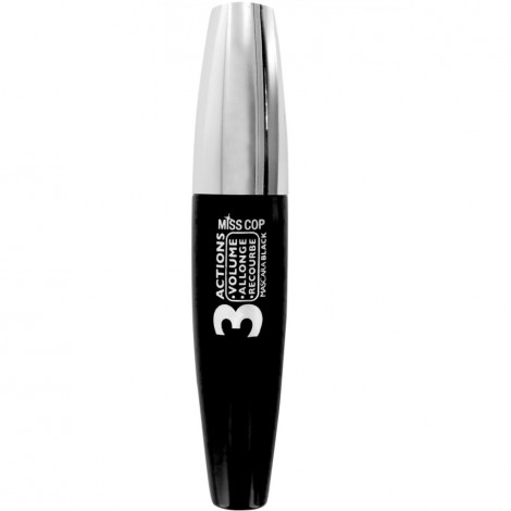 Miss Cop - Mascara 3 actions - Noir - 10ml|Yeux|FolieCosmectic
