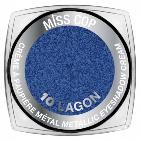 Miss cop - Crème à paupière métal 10 Lagon|Yeux|FolieCosmectic