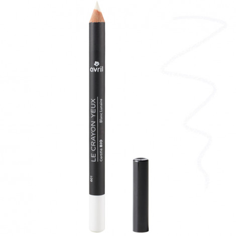 Avril - Crayon yeux Blanc lunaire - Certifié bio|Yeux|FolieCosmectic