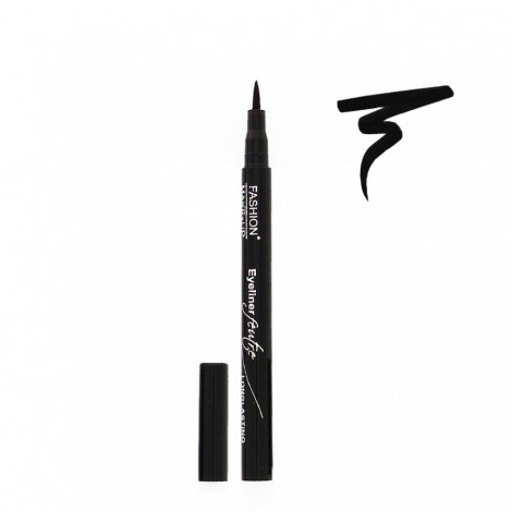 Fashion Make-Up - Eyeliner Feutre Longue Tenue - Noir|Yeux|FolieCosmectic