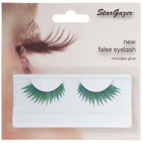 Stargazer - Faux Cils N°51 bleu et vert|Yeux|FolieCosmectic