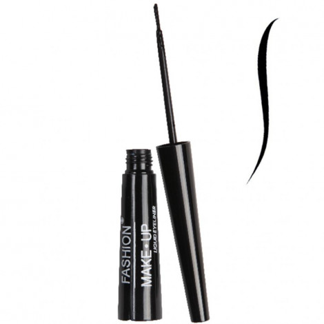 Fashion Make-Up - Eyeliner liquide N°1 noir 7ml - pinceau souple|Yeux|FolieCosmectic