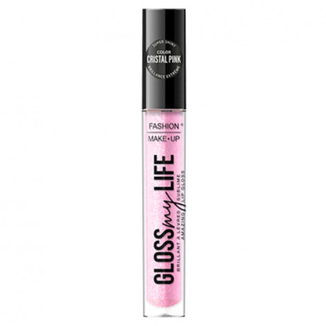 Fashion Make-up - Brillant à lèvres sublime - n°08 Cristal pink - 4ml|Lèvres|FolieCosmectic