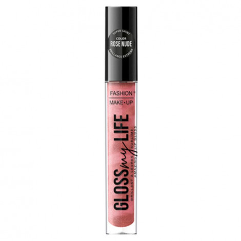 Fashion Make-up - Brillant à lèvres sublime - n°03 Rose nude - 4ml|Lèvres|FolieCosmectic