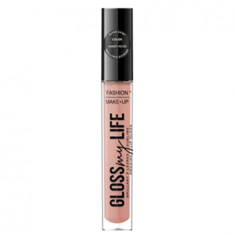Fashion Make-up - Brillant à lèvres sublime - n°01 Sandy rose - 4ml|Lèvres|FolieCosmectic