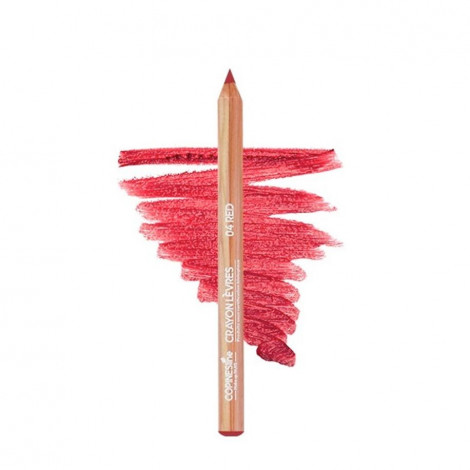Copines line - Crayon lèvres n°04 Red - certifié bio|Lèvres|FolieCosmectic