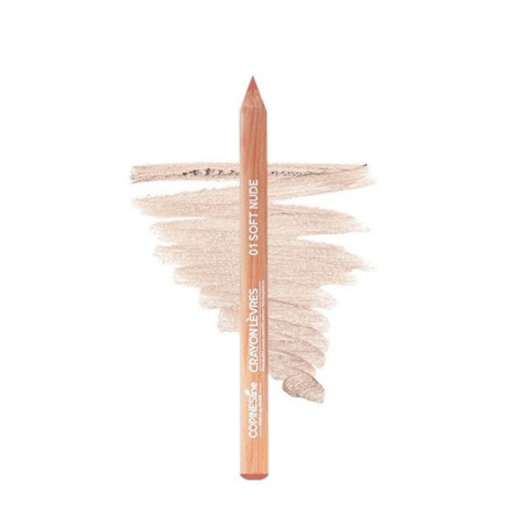 Copines line - Crayon lèvres n°01 Soft nude - certifié bio|Lèvres|FolieCosmectic