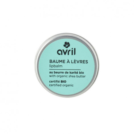 Avril - Baume à lèvres au beurre de karité bio - certifié bio - 9g|Lèvres|FolieCosmectic