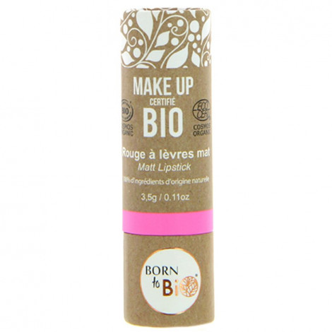 Born to bio - Rouge à lèvres Mat bio - N°1 Rose lilas|Lèvres|FolieCosmectic