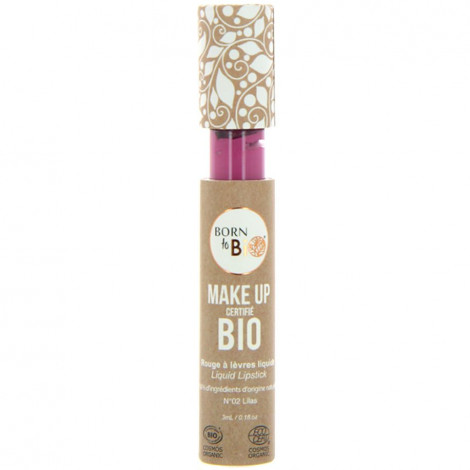 Born to bio - Rouge à lèvres liquide bio - N°2 Lilas|Lèvres|FolieCosmectic