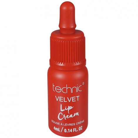 technic - Rouge à lèvres crème Velvet Classic Red - 4ml|Lèvres|FolieCosmectic