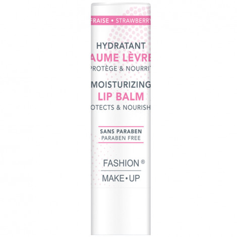 Fashion Make-Up - Baume à Lèvres Hydratant Fraise|Lèvres|FolieCosmectic