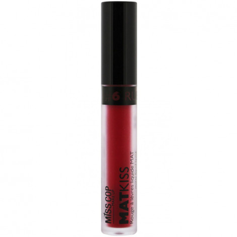 Miss cop - Mat kiss rouge à lèvres liquide Mat n°6 ruby|Lèvres|FolieCosmectic