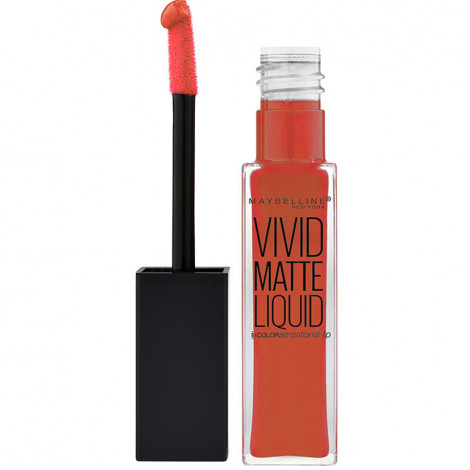 Maybelline - Color Sensational Gloss Vivid Mat 25 Orange shot - 8ml|Lèvres|FolieCosmectic