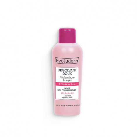 Evoluderm - Dissolvant Doux à l'huile de ricin - 200ml|Ongles|FolieCosmectic