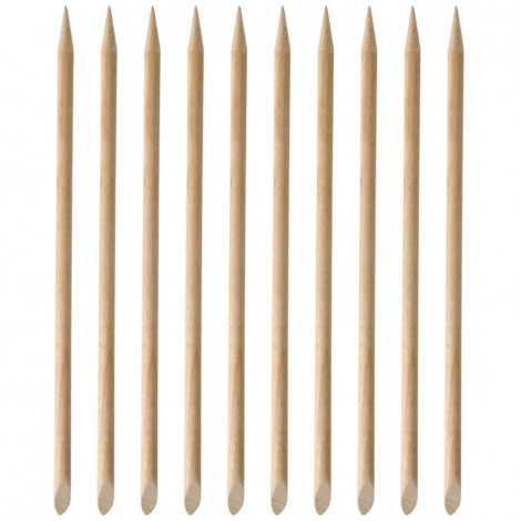 Beauty care - Bâtonnets repousse cuticules en bois x10|Ongles|FolieCosmectic