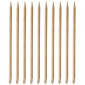 Beauty care - Bâtonnets repousse cuticules en bois x10|Ongles|FolieCosmectic