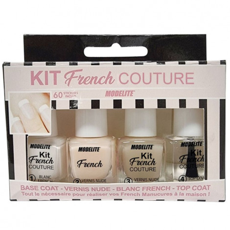 Modelite - Kit french Couture avec 92 guides|Ongles|FolieCosmectic
