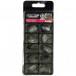 Glam'up - Faux ongles forme stiletto couleur translucide - 100pcs|Ongles|FolieCosmectic