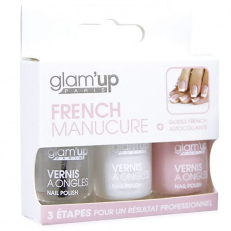 Glam'up - Kit french manucure + guides|Ongles|FolieCosmectic