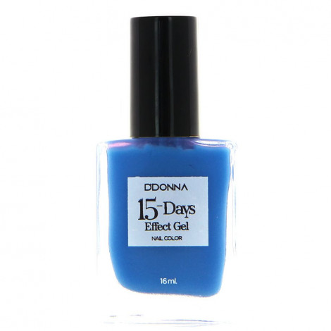 D'Donna - Vernis à ongles Bleu Néon effet gel 15 jours - n°56|Ongles|FolieCosmectic