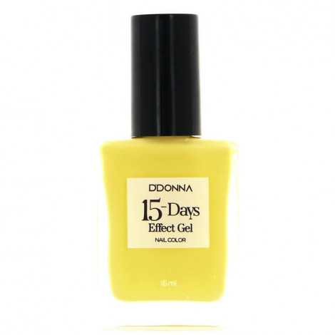 D'Donna - Vernis à ongles jaune pastel effet gel 15 jours - n°43|Ongles|FolieCosmectic