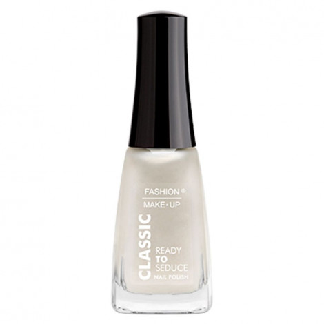 Fashion make-up - Vernis à ongles Classic - n°02 Pearly white - 11ml|Ongles|FolieCosmectic
