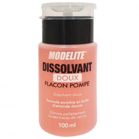 Modelite - Dissolvant doux flacon pompe - 100ml|Ongles|FolieCosmectic