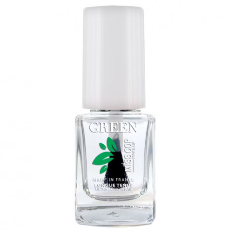 Miss Cop - Vernis à ongles Green bio sourcé n°01 transparent - 11ml|Ongles|FolieCosmectic