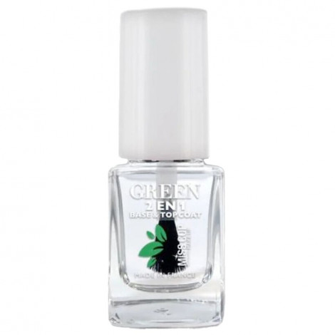 Miss Cop - Base & Top Coat Green - 11ml|Ongles|FolieCosmectic