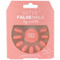 technic - Faux ongles Squareletto - Pastel Coral|Ongles|FolieCosmectic