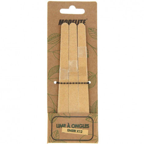 Modelite nature - Lime à ongles Emeri Grand modèle - 12pcs|Ongles|FolieCosmectic