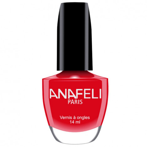 Anafeli - Vernis à ongles n°94 rouge intense - 14ml|Ongles|FolieCosmectic