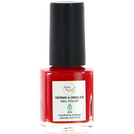 Born to bio - Vernis à ongles N°5 Rouge royal -7ml|Ongles|FolieCosmectic