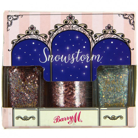 Barry M - Coffret de 2 vernis à ongles et paillettes Snowstorm|Ongles|FolieCosmectic