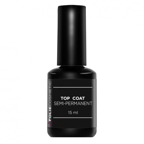 Folie Cosmetic - Top Coat Semi-permanent - 15 ml|Ongles|FolieCosmectic