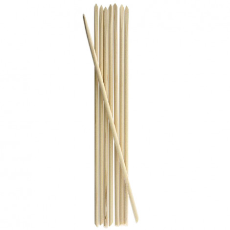 Yesther - Lot de 10 bâtonnets longs en bois pour ongles|Ongles|FolieCosmectic