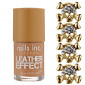 Nails inc - Kit Bling it on Leather & skulls Effet Cuir Doré|Ongles|FolieCosmectic