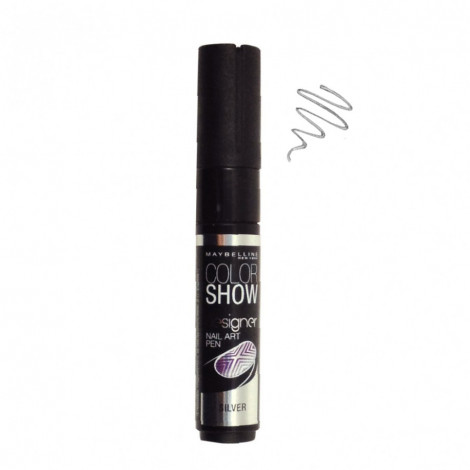Maybelline - Color Show Stylo Nail Art silver|Ongles|FolieCosmectic